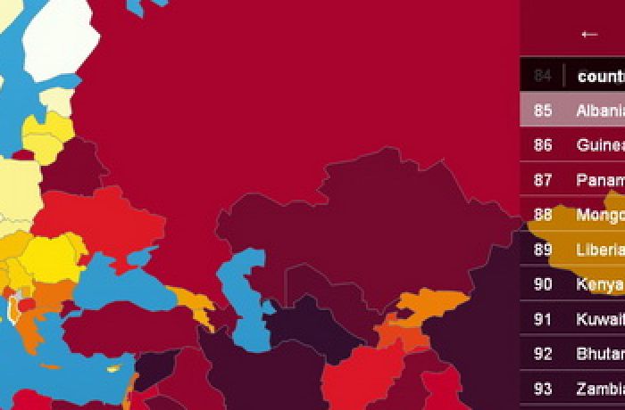 Албания поднялась на 17 строчек в мировом рейтинге свободы СМИ