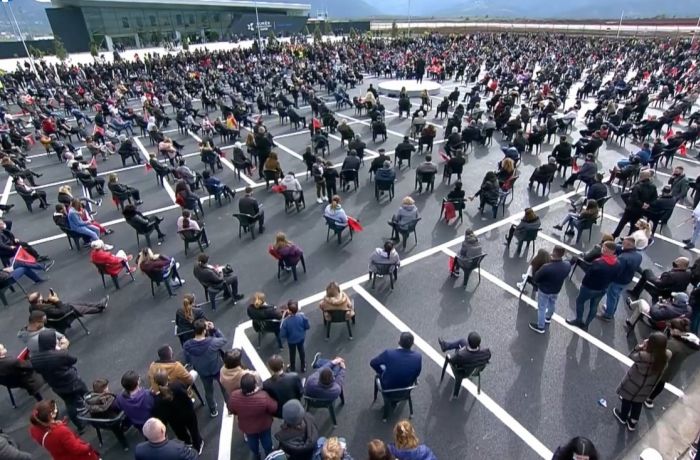 Международный аэропорт Кукеса принял первый рейс