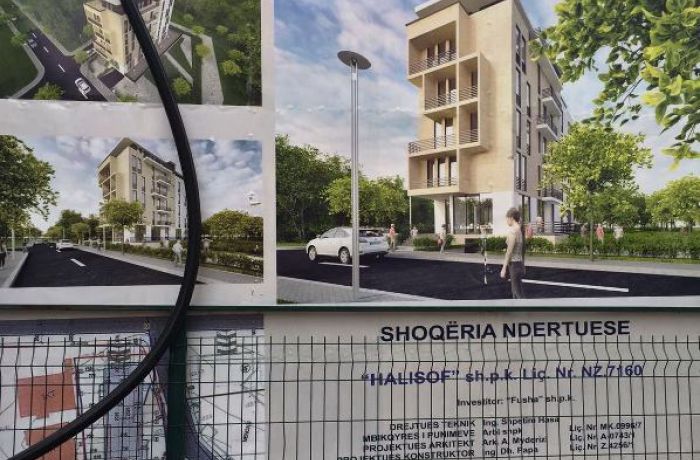 Halisof построит пятиэтажный жилой комплекс в столице Албании 