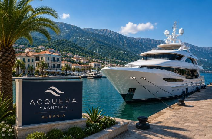 Международный оператор суперяхт Acquera Yachting выходит на рынок Албании