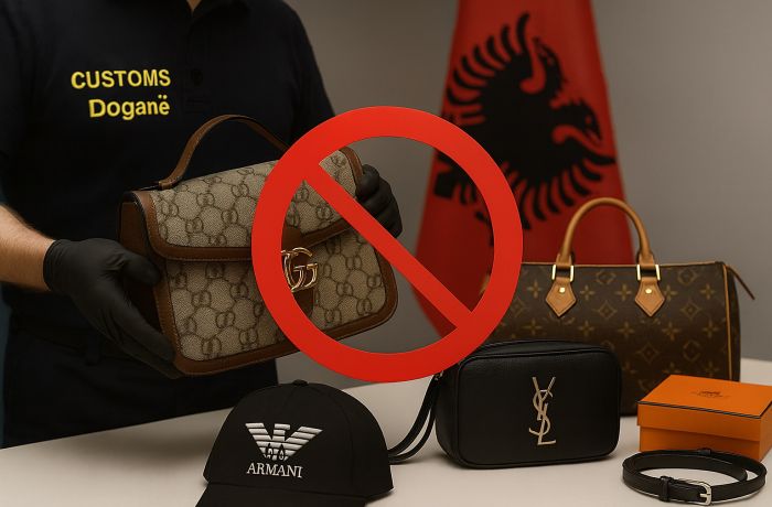 Запрет на ввоз в Албанию подделок люксовых брендов: что предписывает новый закон?