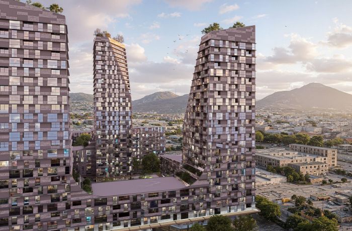 Archi-Tectonics демонстрирует проект Festival City в Тиране