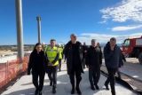 Фото со стройплощадки международного аэропорта во Влере 